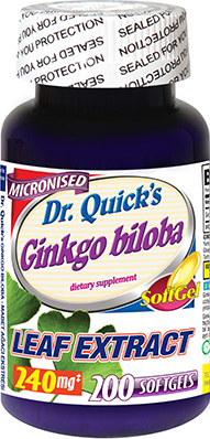 Dr. Quick's Ginkgo Biloba