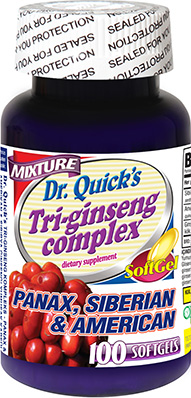 Dr Quick's  Tri-Ginseng Complex